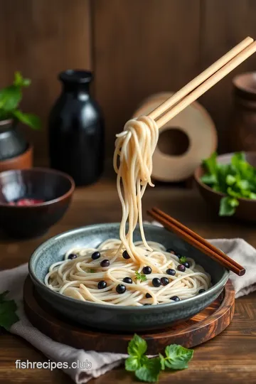 Cook Blue Butterfly Pea Noodle Bowl Delight presentation