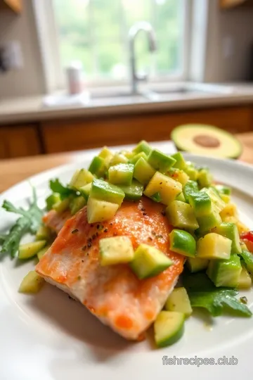 Citrus-Glazed Pink Fish with Avocado Salsa steps