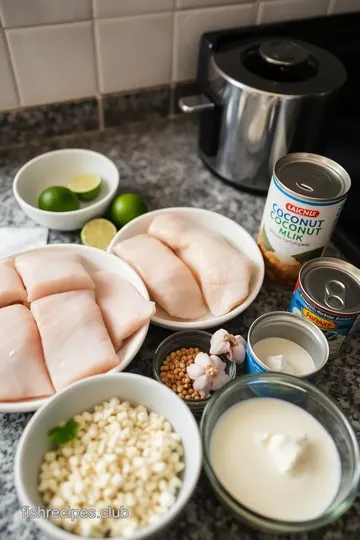 Coconut Fish Recipe ingredients