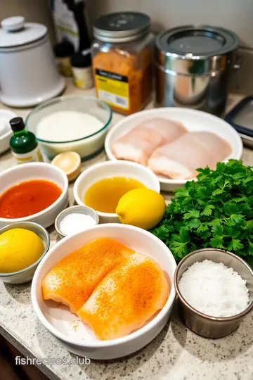 Easy Cod Fish and Rice Delight ingredients