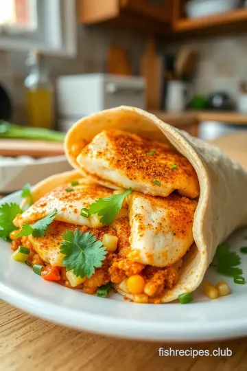 Delicious Fish Burrito Recipe steps