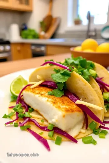 Delicious Halibut Fish Tacos Recipe steps