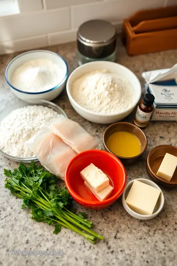 Lemon Sole Piccata ingredients