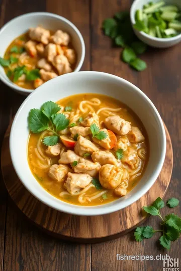 Cooked Chicken Khao Soi: Creamy Thai Delight steps