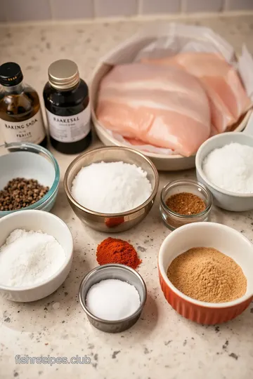 Crispy Baked Perch with Lemon and Herb Seasoning ingredients