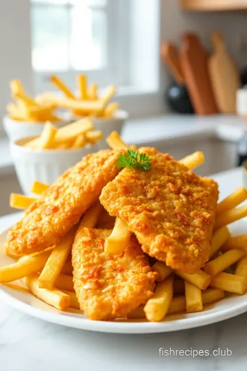 Crispy Fish Basket with Fresh Fries steps