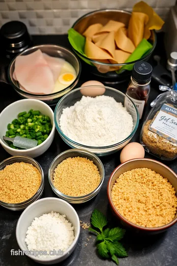 Crispy Herb-Seasoned Fish Bites ingredients