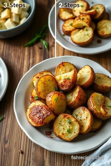 Crispy Oven Baked Potatoes steps