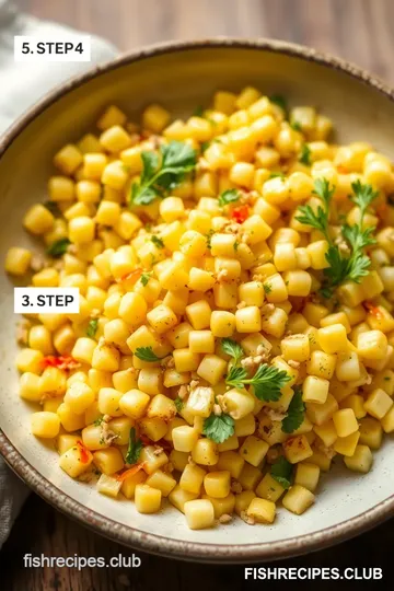 Delicious Esquites: Mexican Corn Salad steps