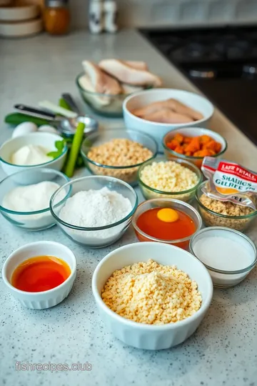 Buffalo Fish Recipe ingredients