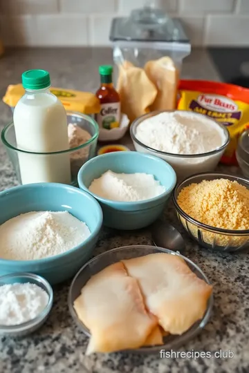 Southern-Style Catfish Fry ingredients