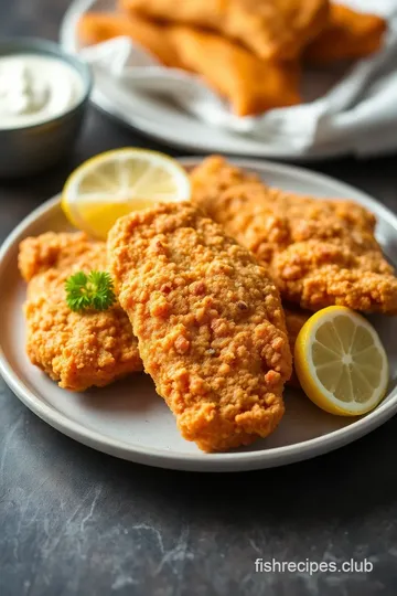 Southern-Style Catfish Fry presentation