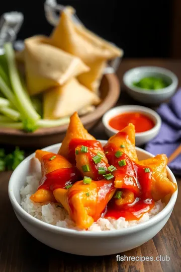 Fried Chicken Wontons with Sweet Chili Sauce ingredients