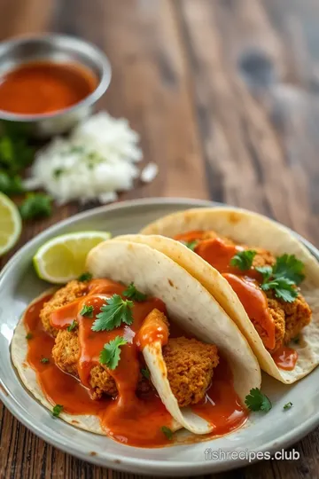 Crispy Fish Tacos with Tangy Sriracha Lime Drizzle steps