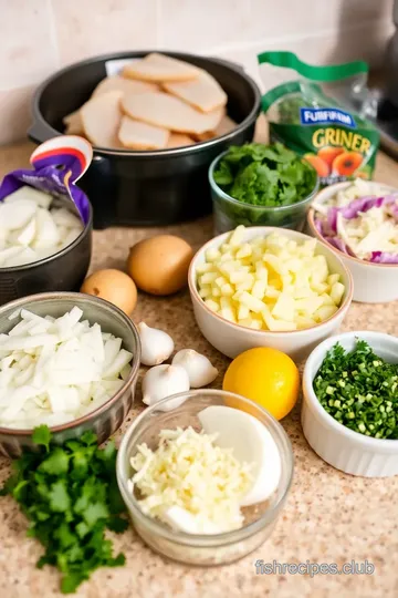 Zesty Citrus Slaw with Fish Cakes ingredients