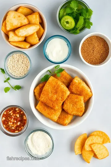 Lectin-Free Fish and Chips ingredients