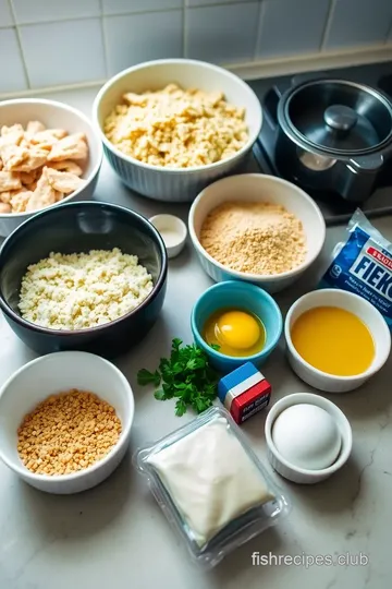 Lake Trout Fish Cakes ingredients