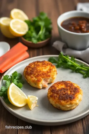 Fried Salmon Potato Cakes with Crispy Coating ingredients