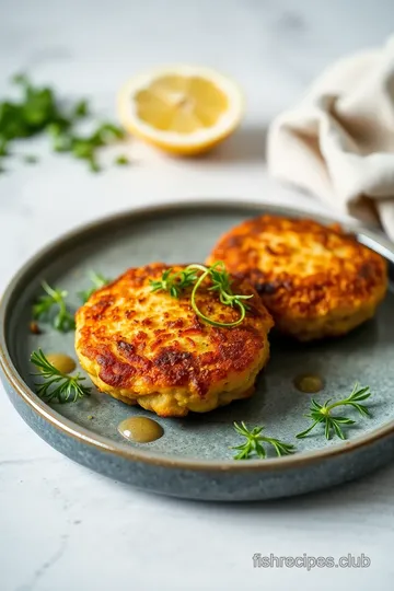 Fried Salmon Potato Cakes with Crispy Coating steps