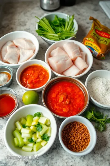 Thai Fish Patties (Tod Mun Pla) ingredients