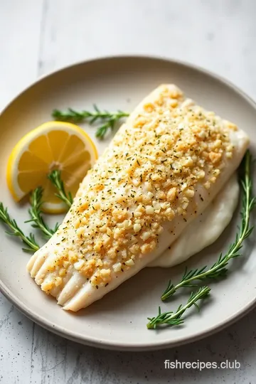 Garlic Parmesan Flounder Delight ingredients