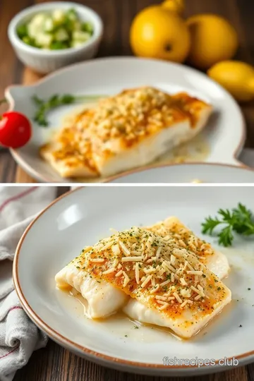 Garlic Parmesan Flounder Delight steps