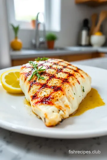 Grilled Amberjack Fish with Lemon Herb Marinade steps