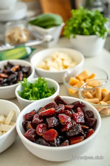 Moroccan-Spiced Fish with Dried Fruit Chutney ingredients