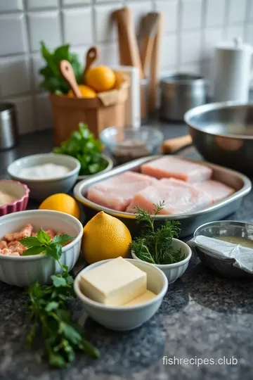 Alaskan Fish Butter with Herb Infusion ingredients