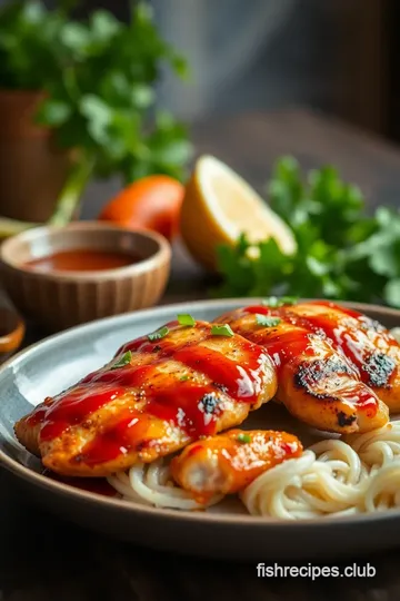 Grilled Chicken with Sweet Chili Glaze ingredients