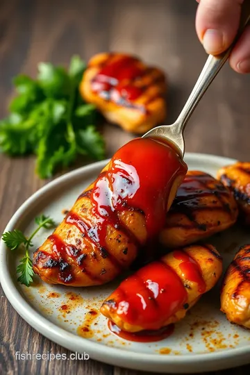 Grilled Chicken with Sweet Chili Glaze steps