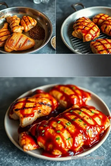 Grilled Chicken with Sweet & Spicy Glaze steps