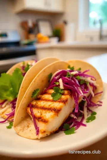 Grilled Halibut Tacos with Fresh Slaw steps