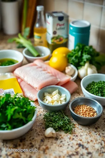 Grilled Redfish on the Half Shell ingredients