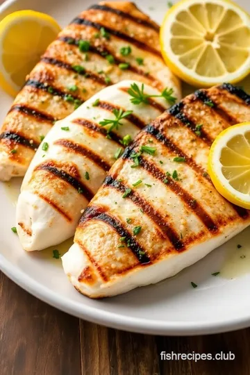 Perfectly Grilled White Bass Recipe presentation