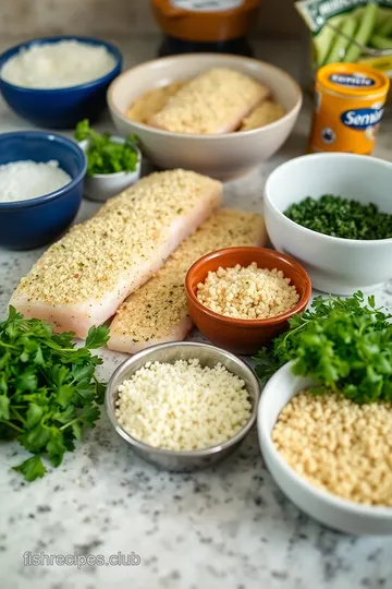 Herb-Crusted White Fish with Lemon Butter Sauce ingredients