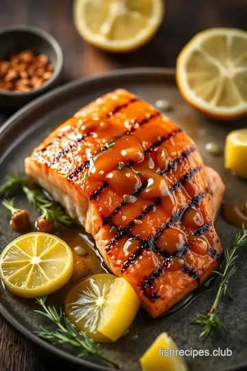 Grilled Salmon with Sweet Pineapple Glaze ingredients