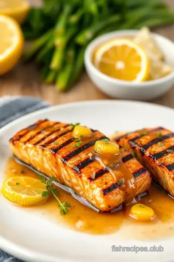 Grilled Salmon with Sweet Pineapple Glaze steps