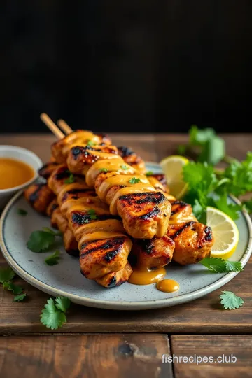 Irresistible Thai Peanut Chicken Skewers steps