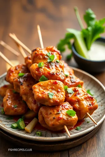 Irresistible Thai Peanut Chicken Skewers