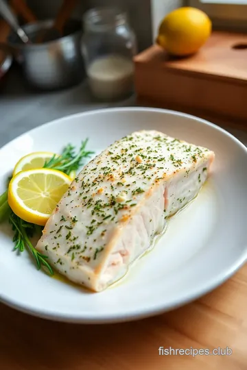 Lemon Herb Butter White Salmon steps