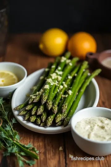 Lemon Parmesan Roasted Asparagus Delight ingredients