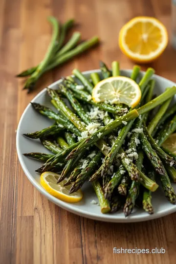 Lemon Parmesan Roasted Asparagus Delight steps