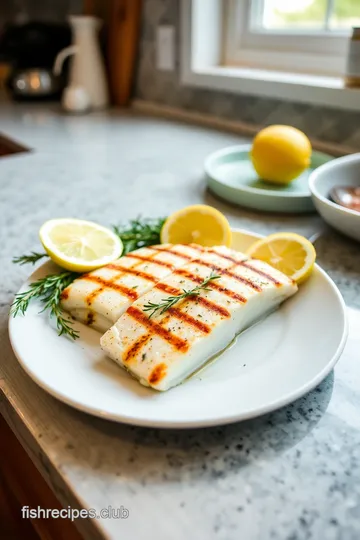 Lemon-Thyme Grilled Fish with Herb Butter steps