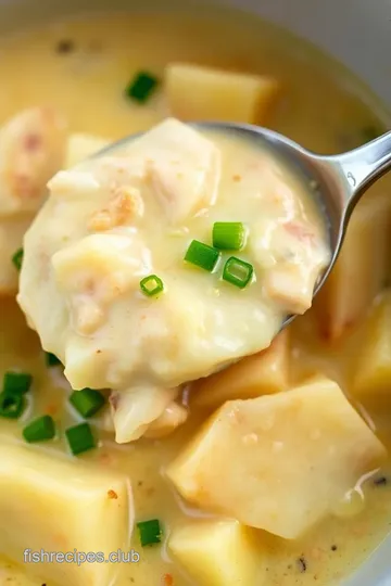 Acid Reflux-Friendly Fish Chowder presentation