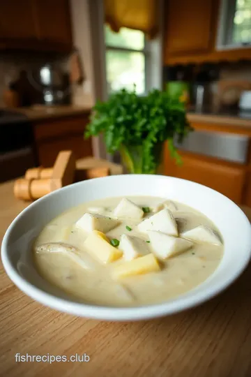 Acid Reflux-Friendly Fish Chowder steps