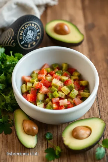 Mix Avocado Salsa for a Refreshing Dip ingredients