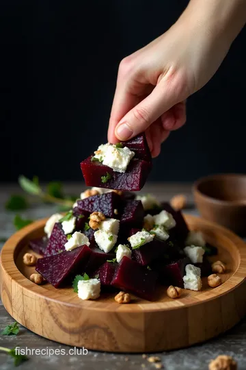 Easy Beet Salad with Feta & Walnuts steps