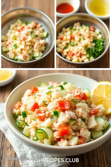 Mix Spicy Crab Cucumber Salad in 10 Minutes steps