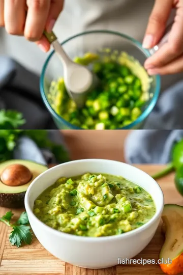 Simply Avocado Salsa steps